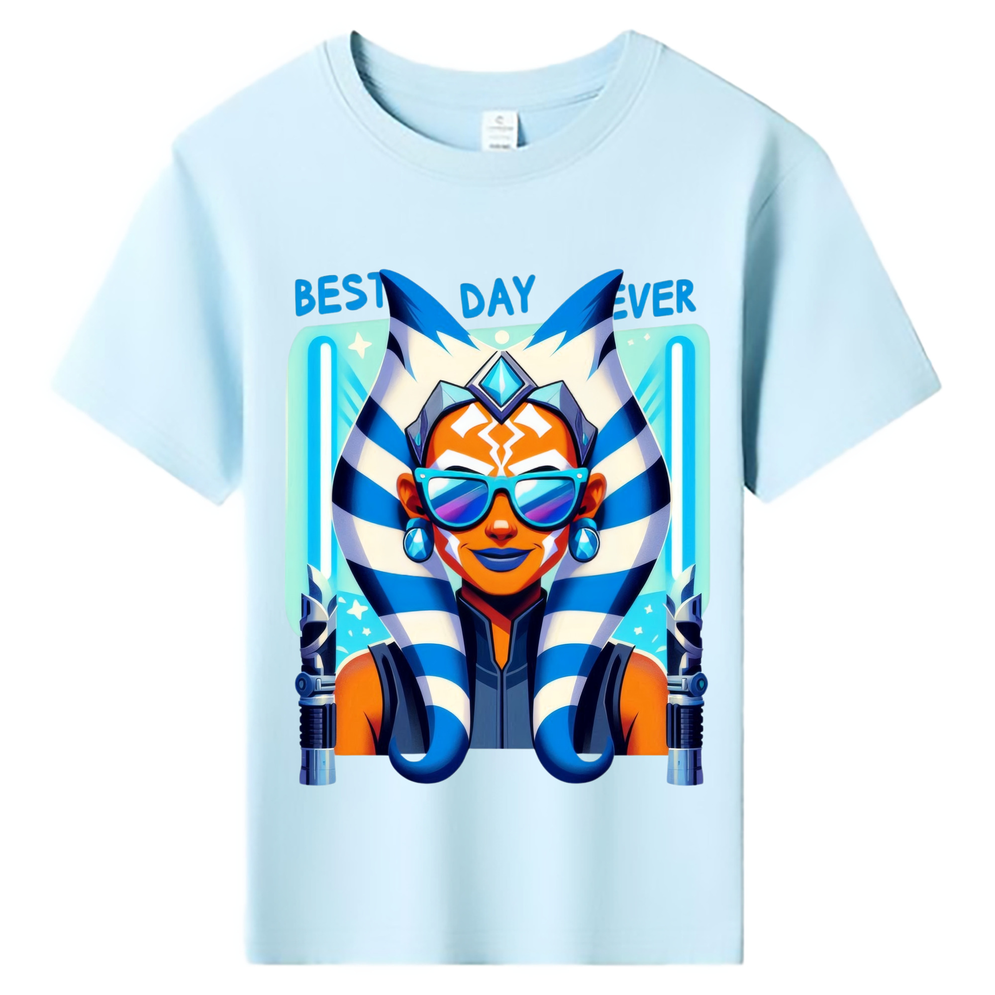 （画像用） スター・ウォーズ Star Wars 綿100％キッズTシャツ（フロントプリント）